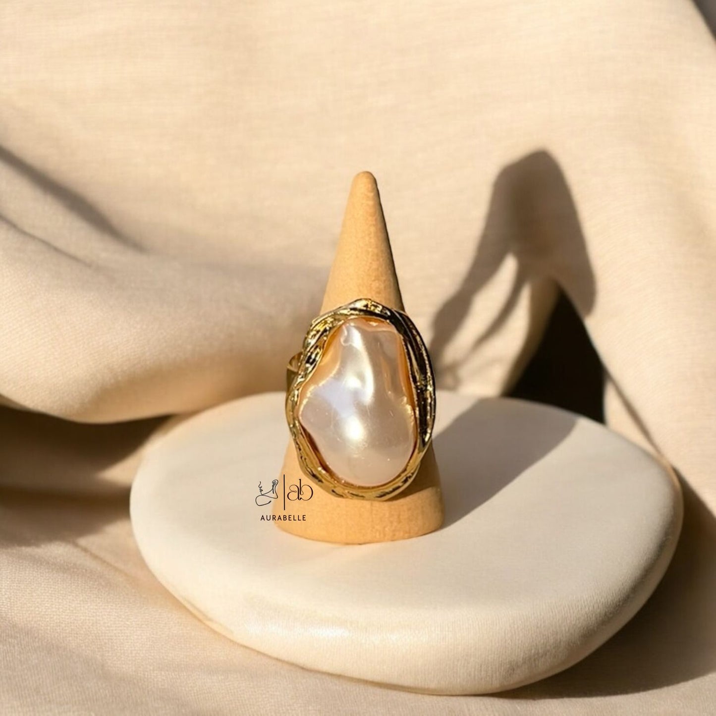 Ocean's Embrace Adjustable Ring