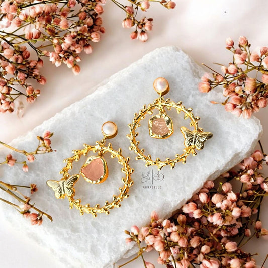 Blossom Butterfly Hoop