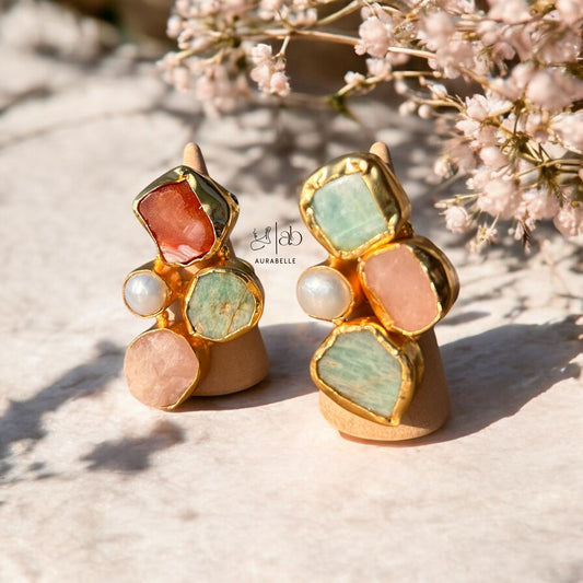 Gemstone Garden Adjustable Ring