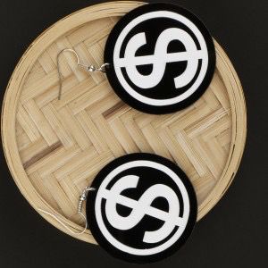 Dollar Earrings
