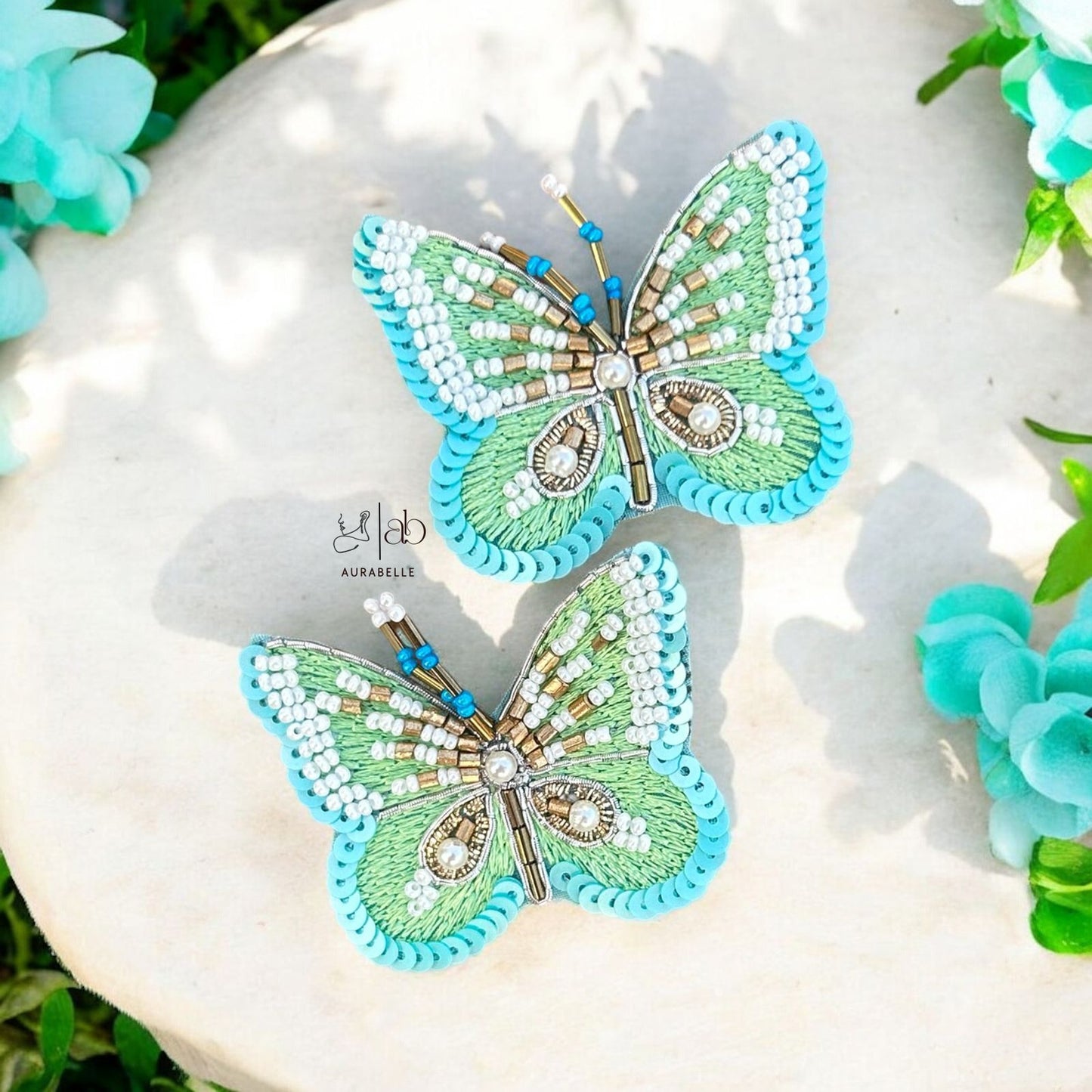 Garden Spirit Handmade Beaded Earrings