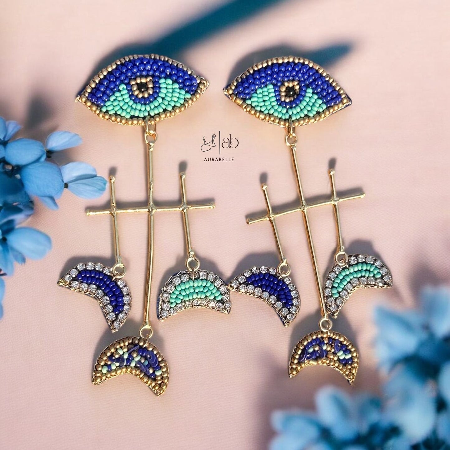 Guardian Charms Handmade Beaded Earrings