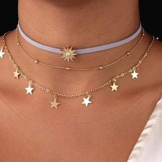 Star Layered Necklace