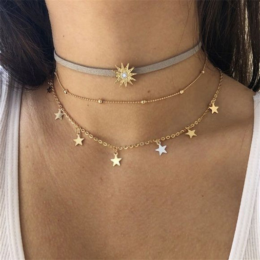 Star Layered Necklace