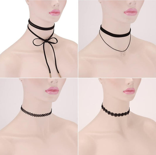 Black Choker Set