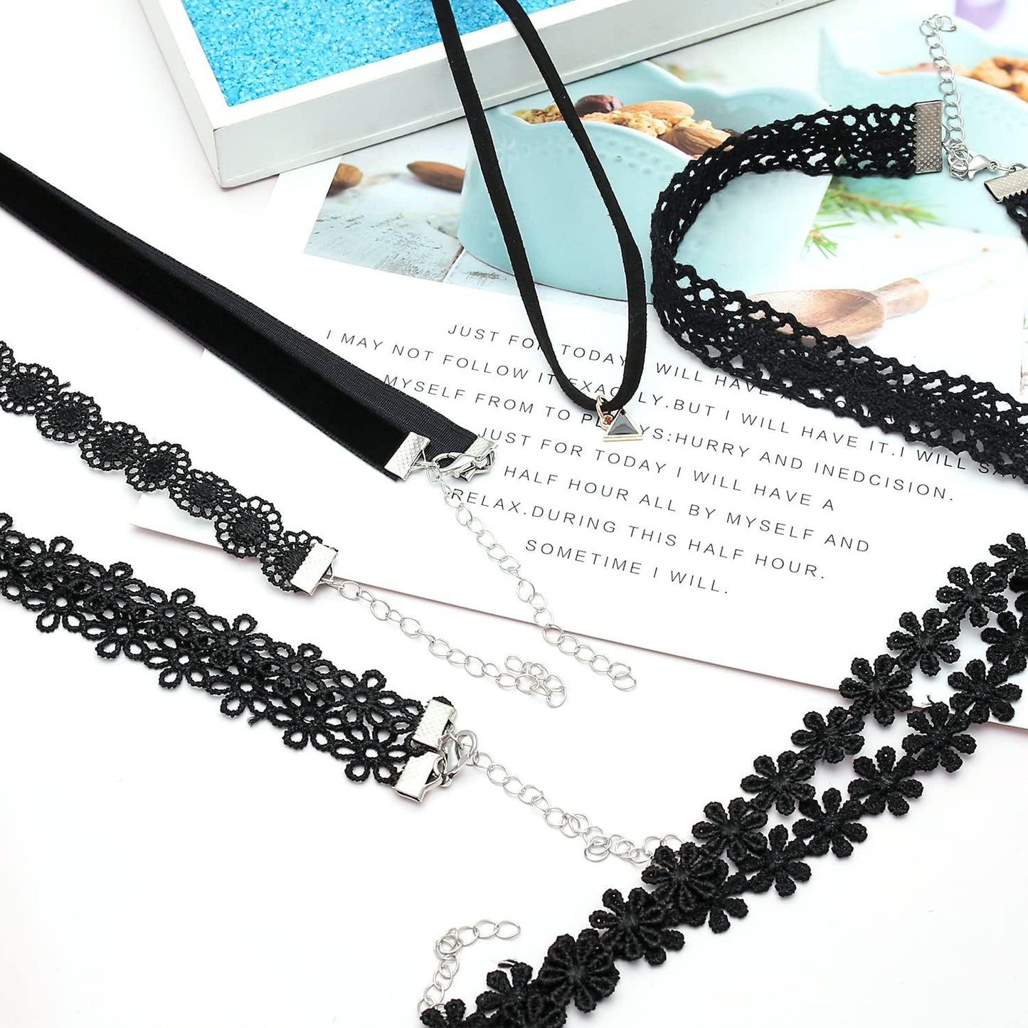 Black Choker Set