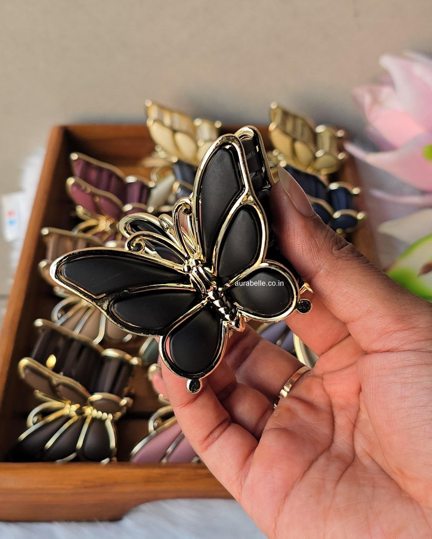 Butterfly Hair Claws