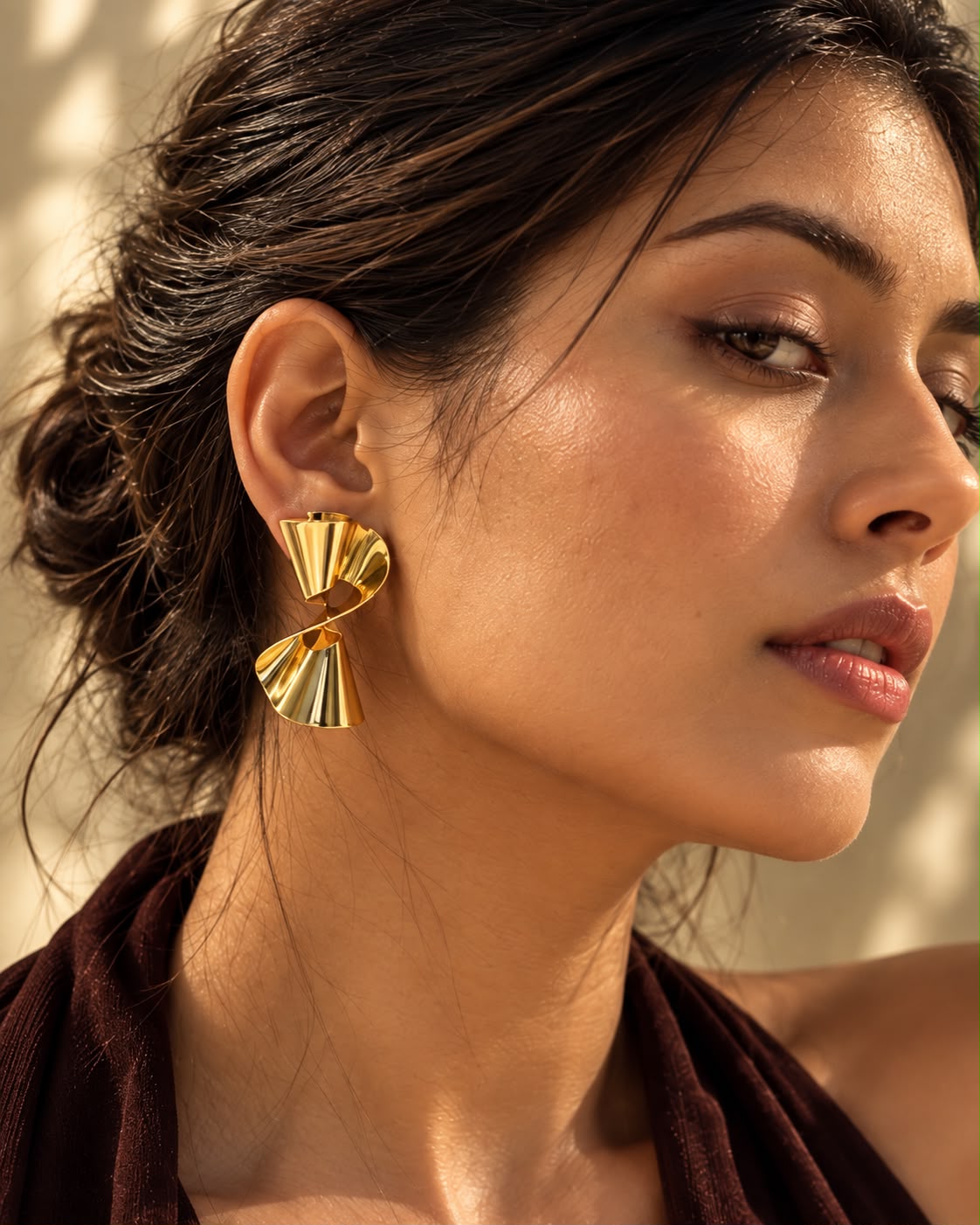 Twist Flare Earrings