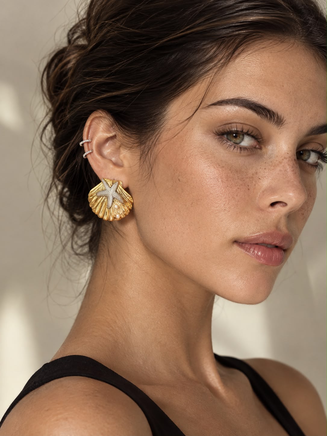 Ocean Charm Earrings
