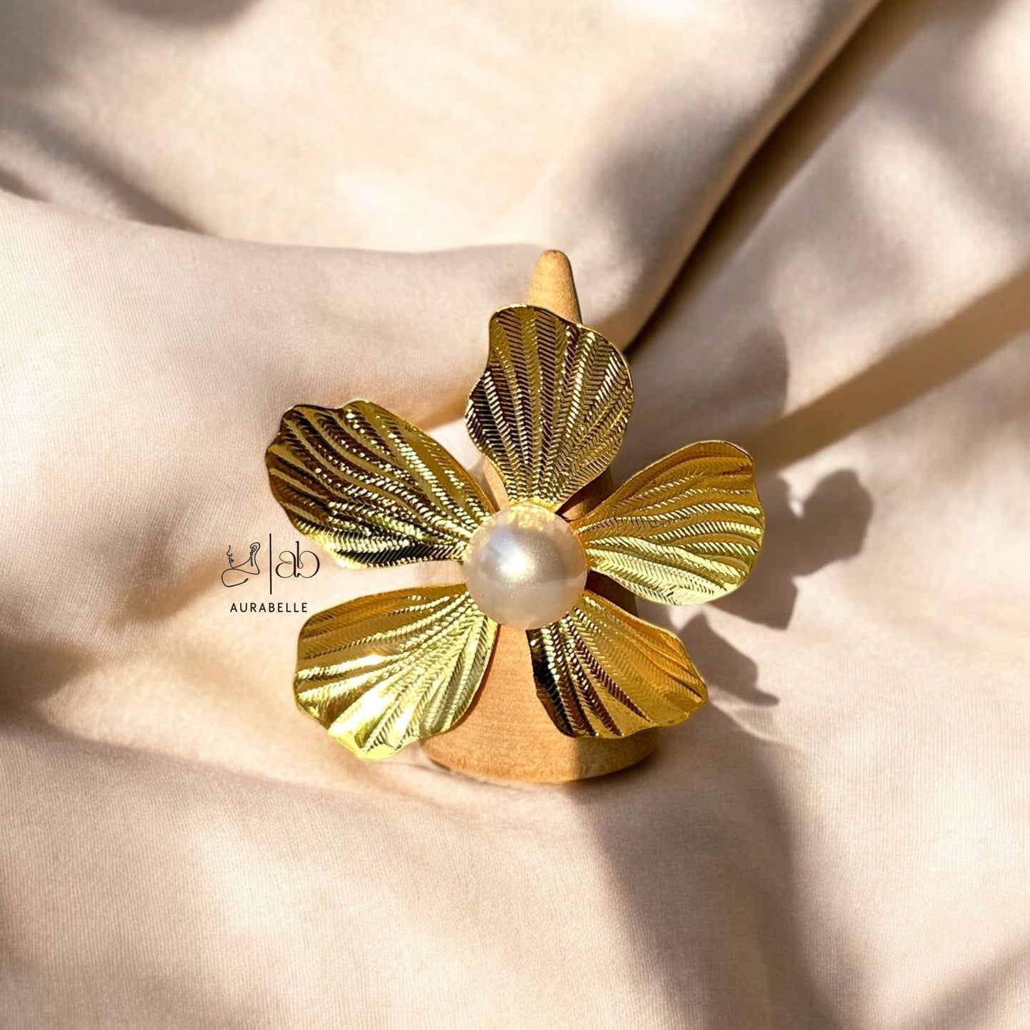 Venus Bloom Adjustable Ring