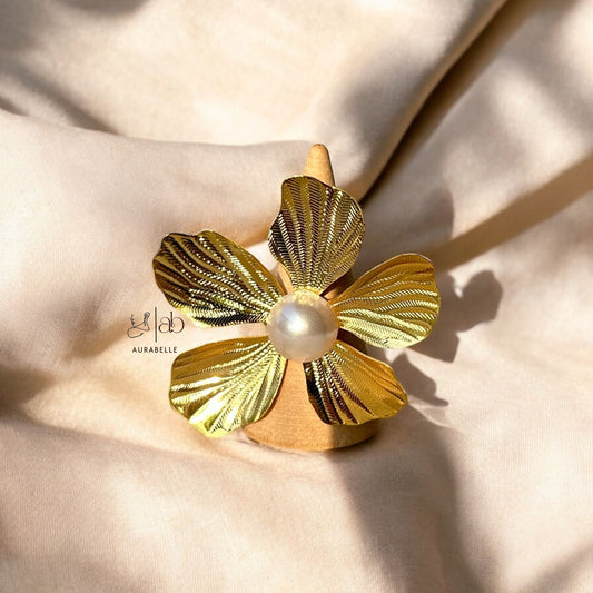 Venus Bloom Adjustable Ring