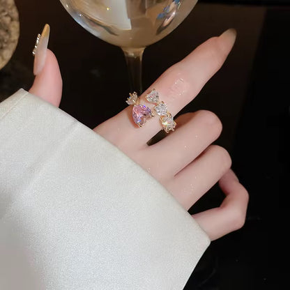 Enchanted Heart Ring - Silver
