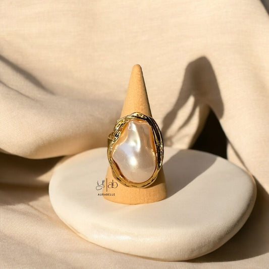 Ocean's Embrace Adjustable Ring