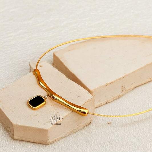 Dual Color Statement Necklace