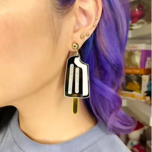 Acrylic Ice Cream Earrings