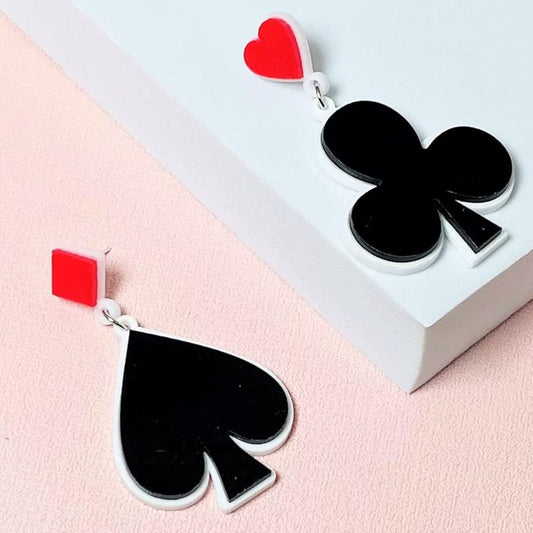 Club and Spade Earrings