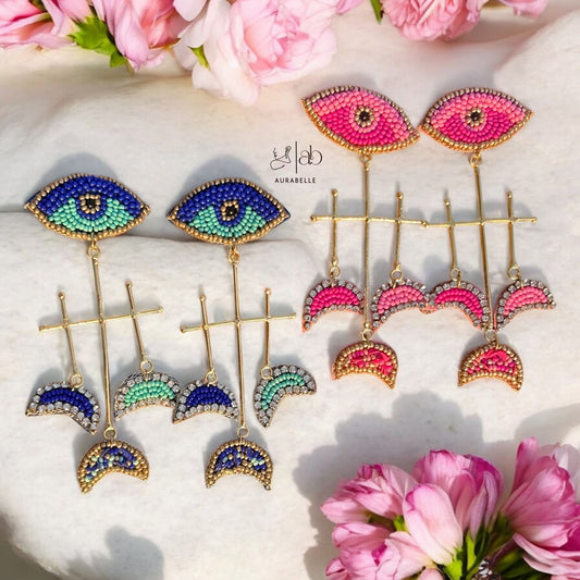 Guardian Charms Handmade Beaded Earrings