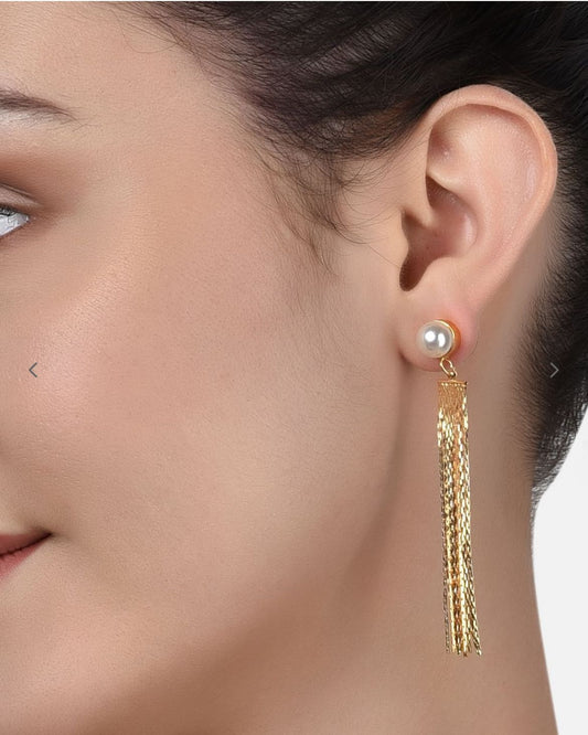 Gold Statement Danglers