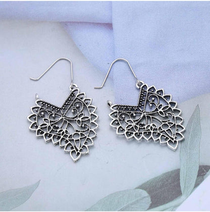 Oxidized Earrings