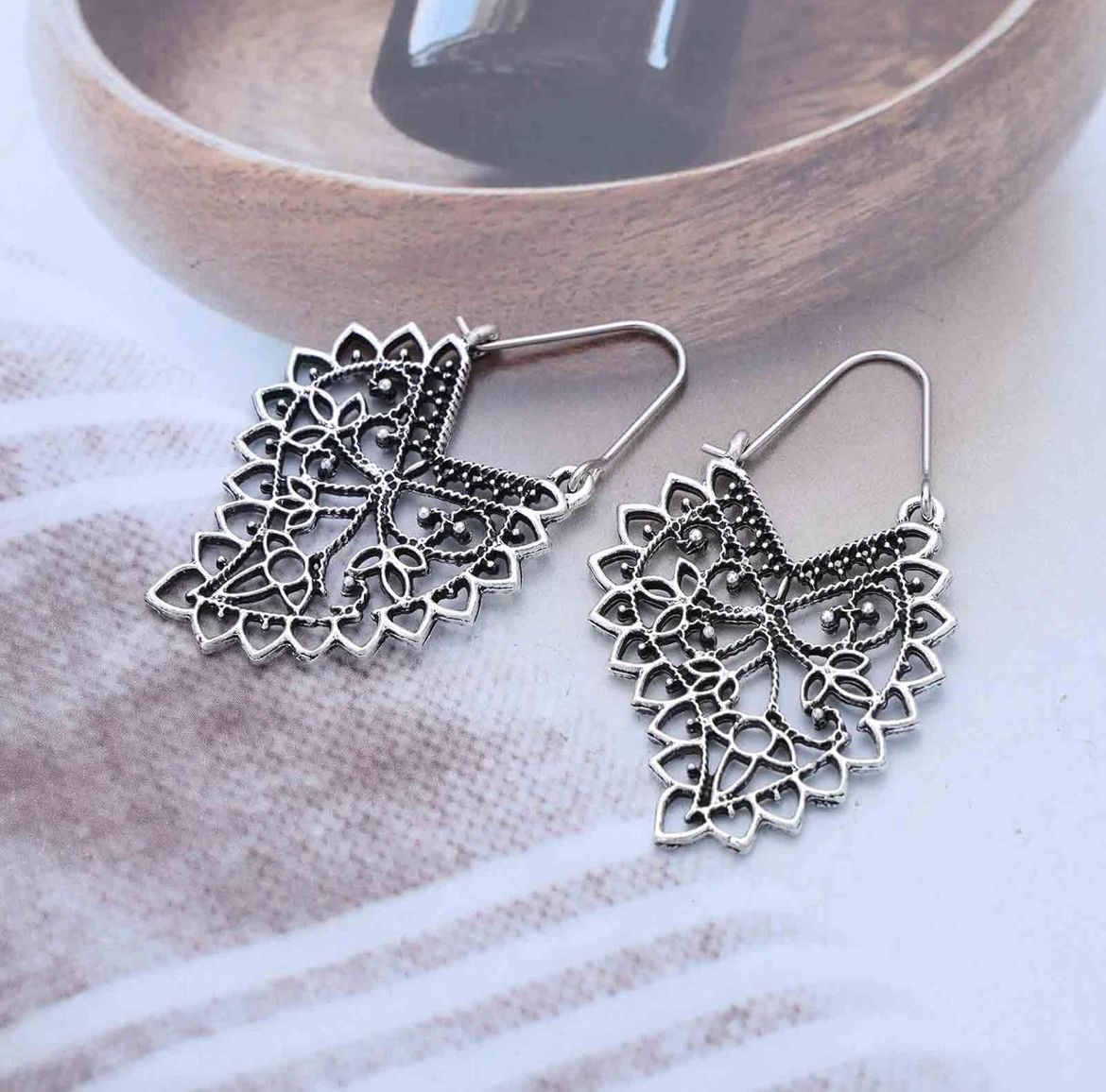 Oxidized Earrings