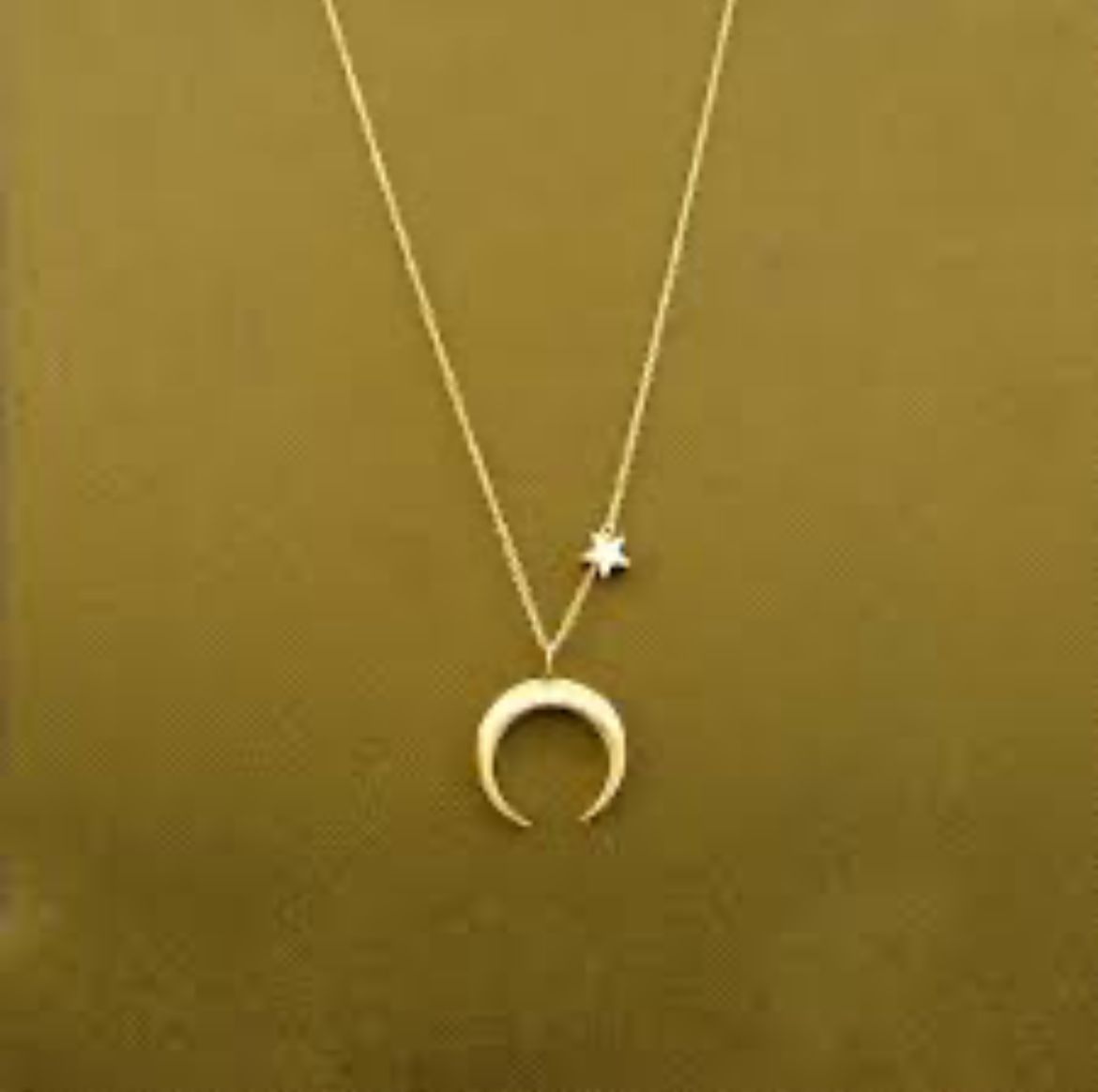 Star Moon Necklace