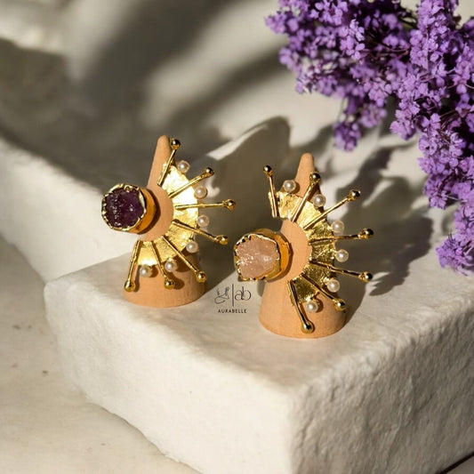 Solar Aura Adjustable Rings