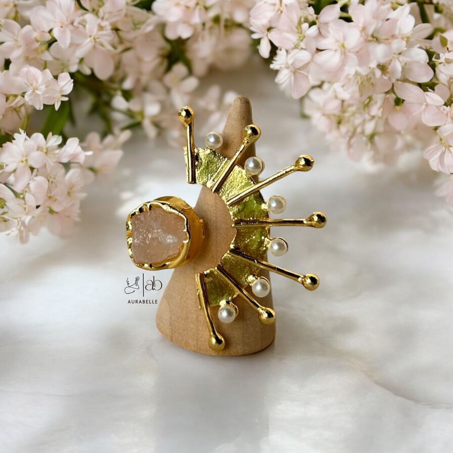 Solar Aura Adjustable Rings