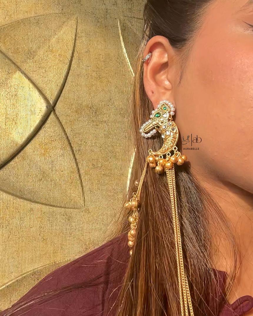 Shaheen String Earrings