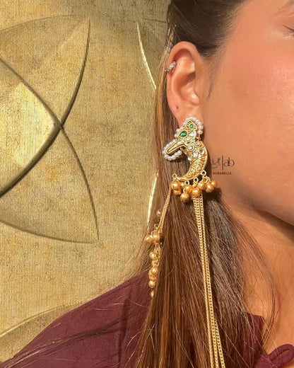 Shaheen String Earrings