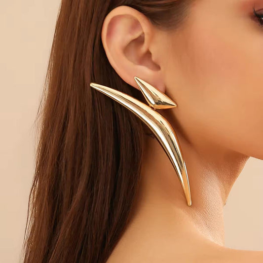 Golden Statement Earrings