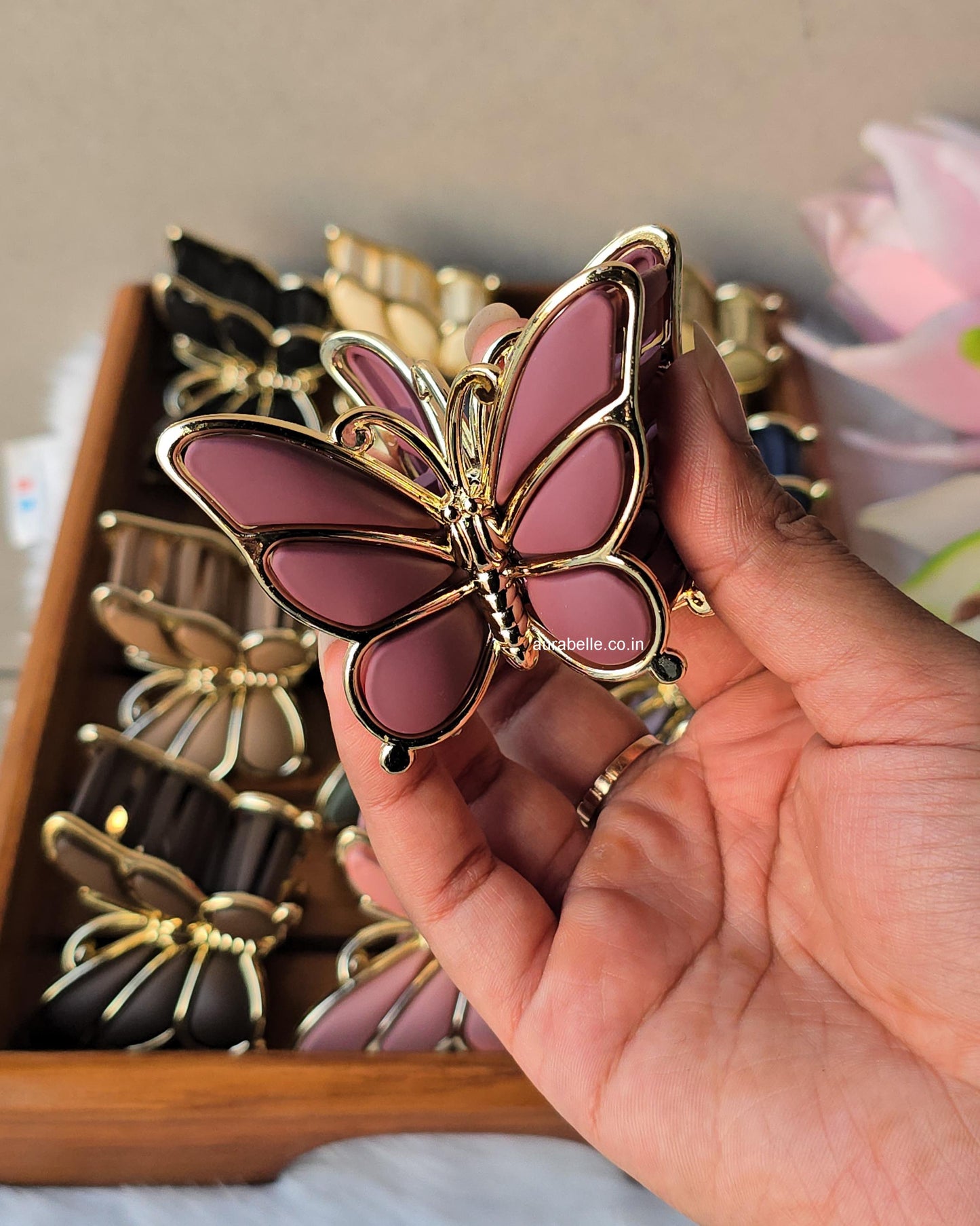 Butterfly Hair Claws
