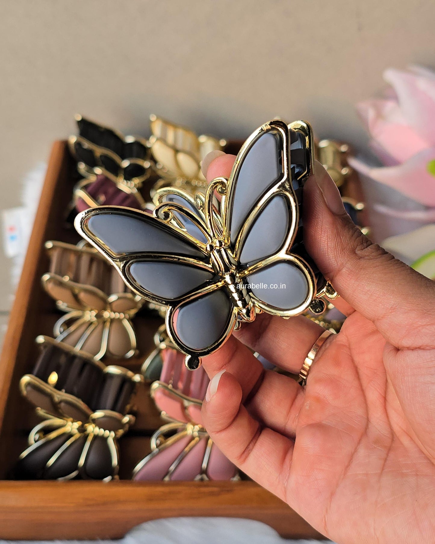 Butterfly Hair Claws