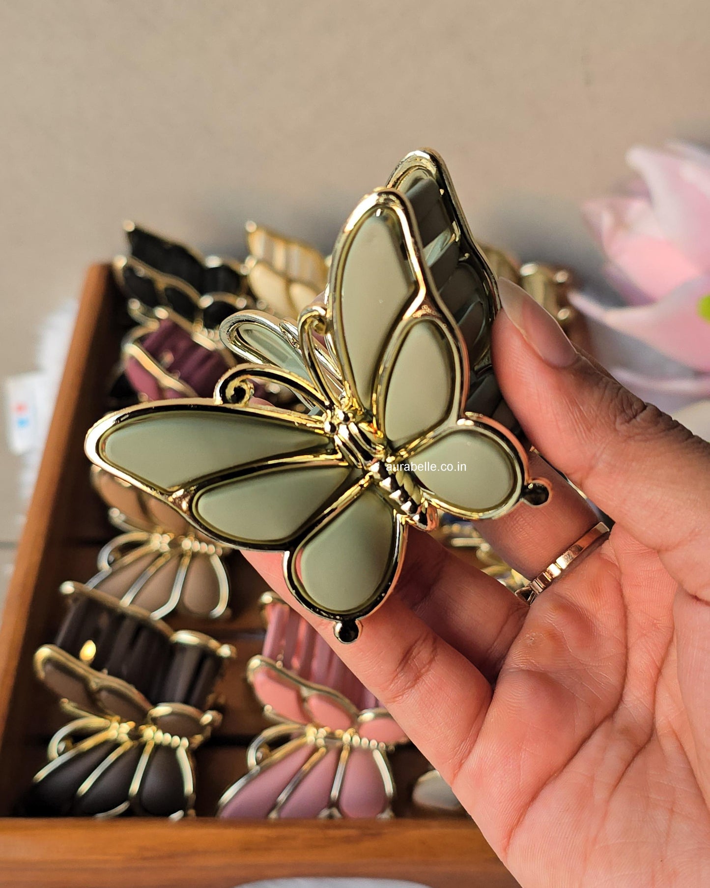 Butterfly Hair Claws