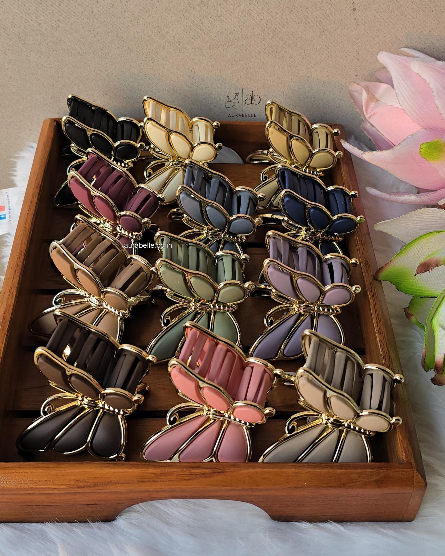 Butterfly Hair Claws