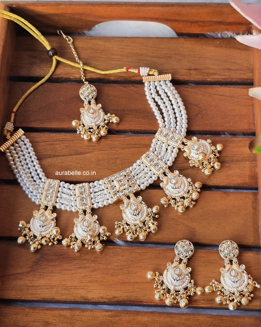 Avani Kundan Chickpatti- 3pc set