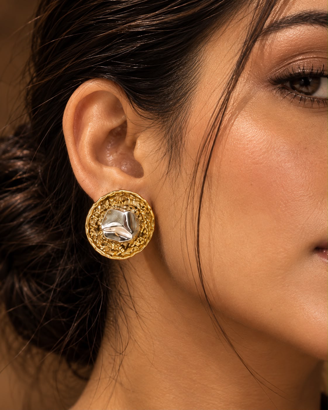 Molten Orbit Earrings