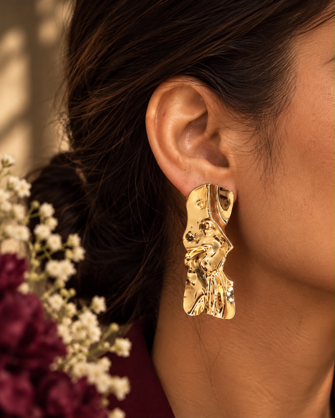 Molten Metal Earrings