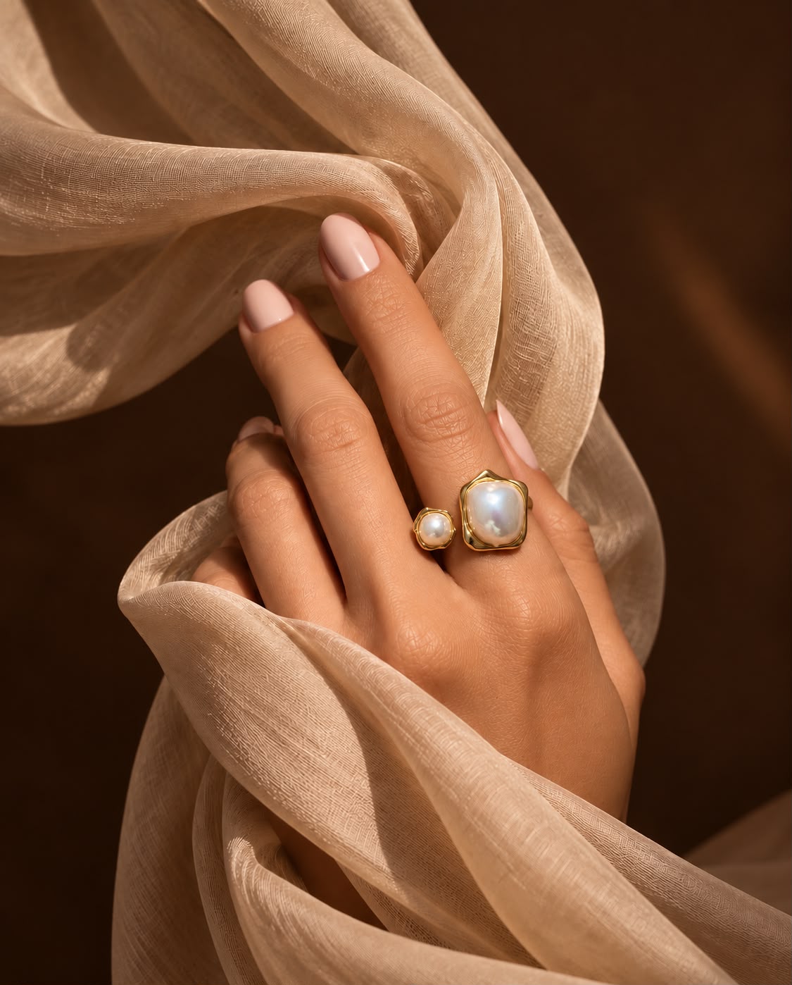 Pearl Duo Ring