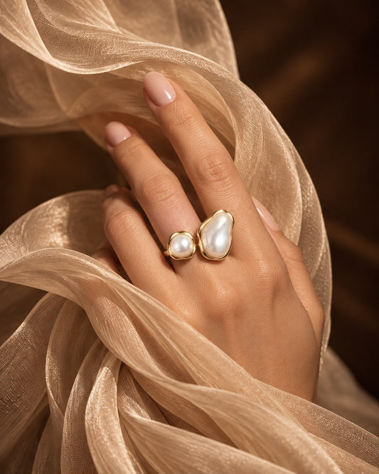 Pearl Embrace Ring