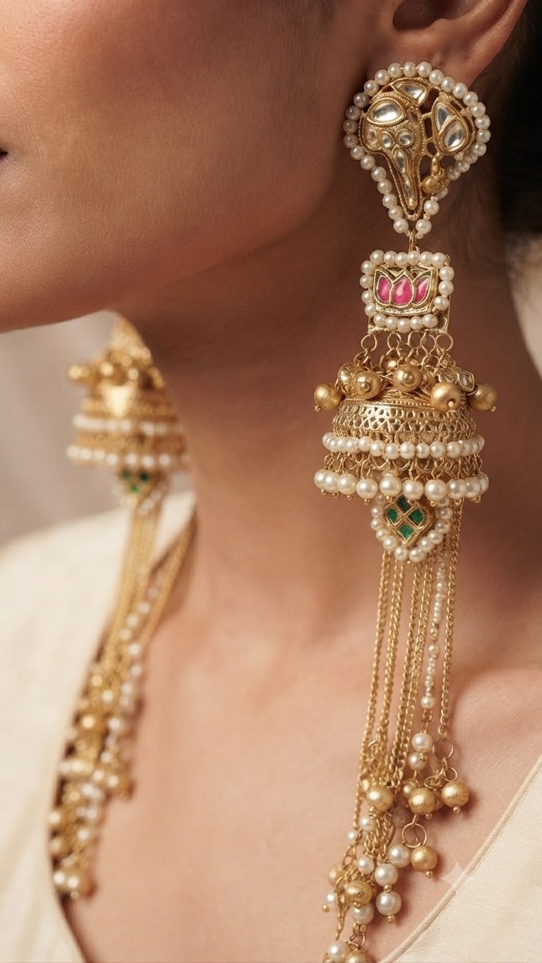 Noorika Kashmiri Earrings