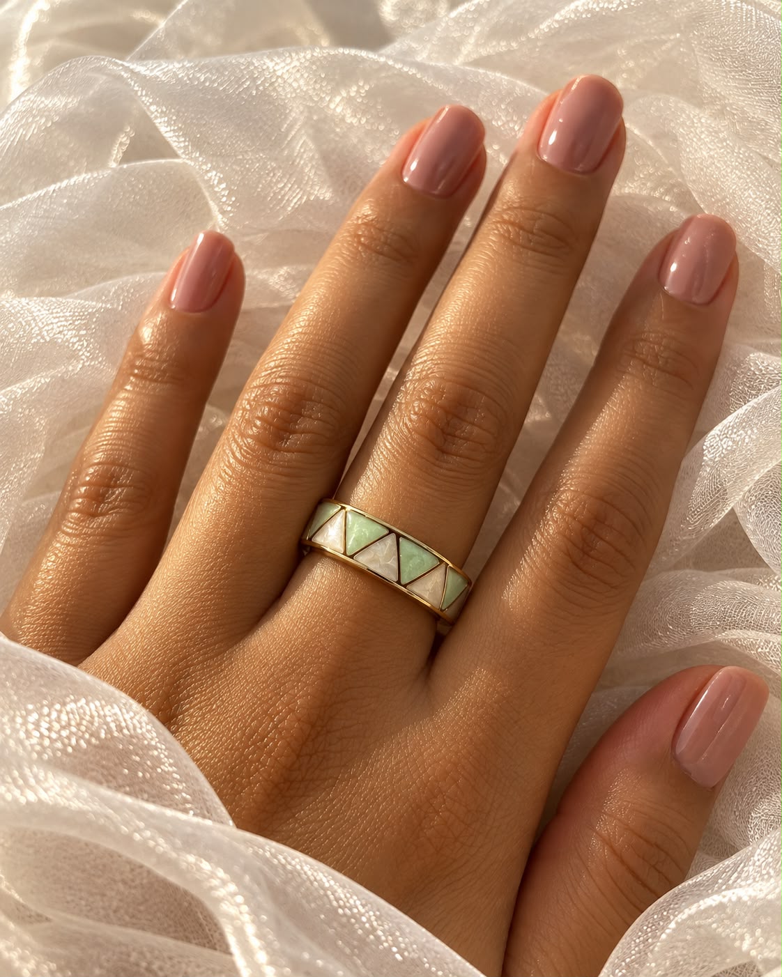 Pastel Mosaic Ring