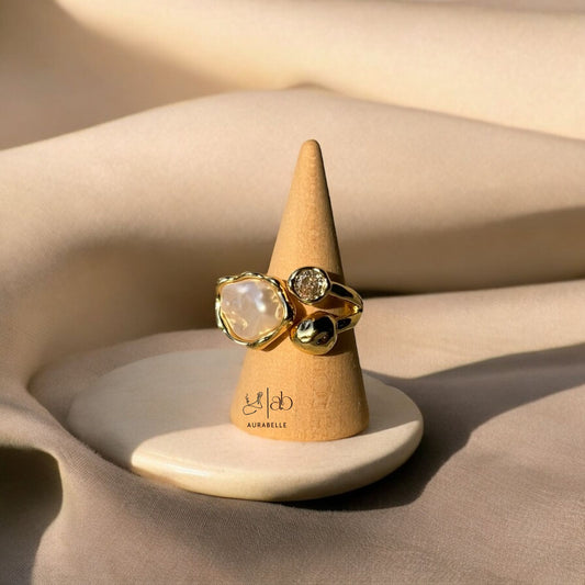 Celestial Harmony Adjustable Ring